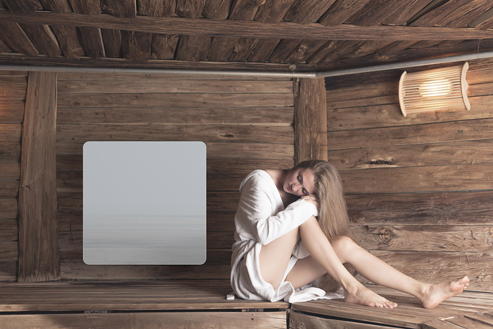 infrarood warmtepaneel - celcius - fahrenheit elektrisch verwarmen sauna